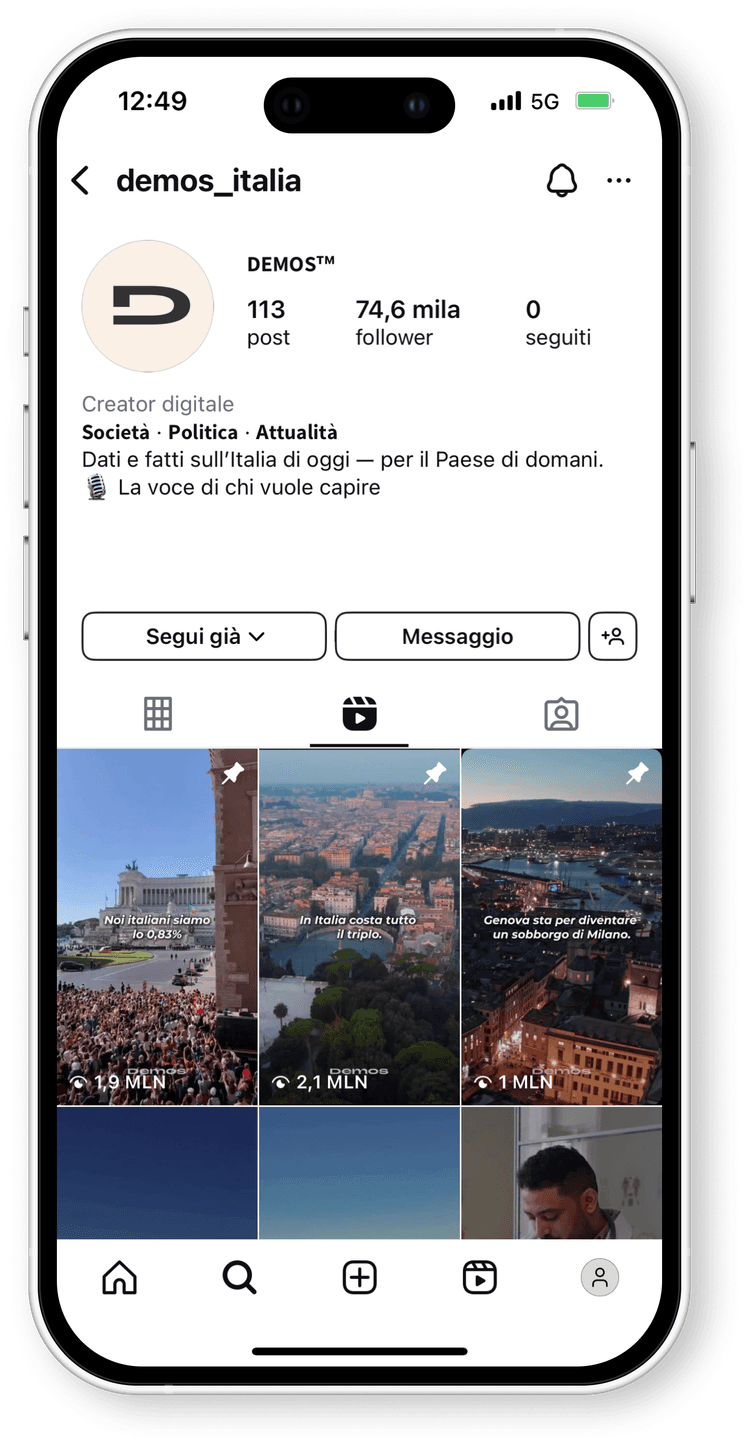 Demos Instagram Phone